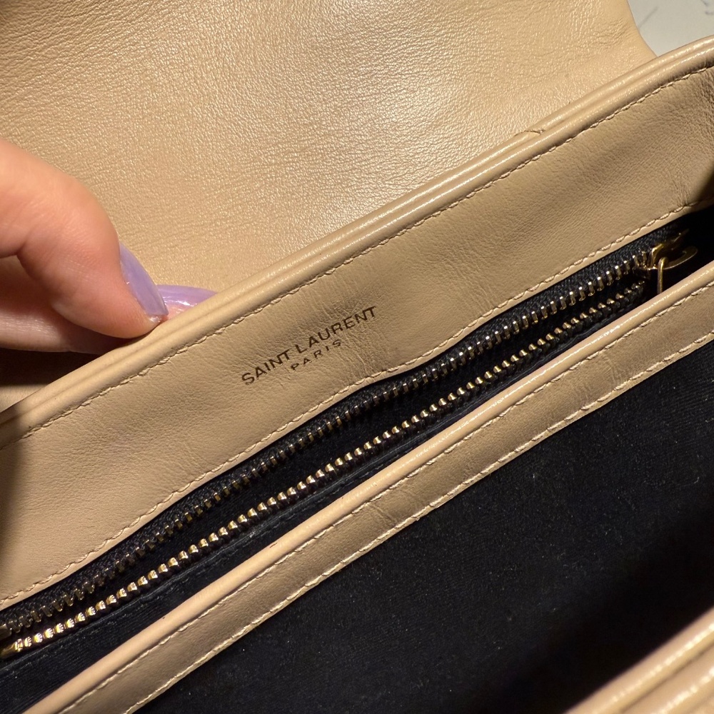 Saint Laurent Mini Loulou Matelassé Leather Crossbody Bag - Picture 5 of 9